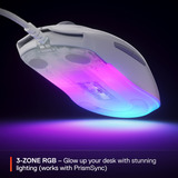SteelSeries Rival 3 Gen 2, Gaming-Maus weiß