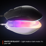 SteelSeries Rival 3 Gen 2, Gaming-Maus weiß