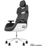 Thermaltake ARGENT E700 Design by Studio F. A. Porsche, Gaming-Stuhl weiß/schwarz, Glacier White