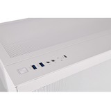 Thermaltake View 380 TG ARGB Snow , Tower-Gehäuse weiß, Tempered Glass x 2