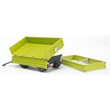 bruder 02203 Fliegl 3-Seitenkipper mit Aufsteckbordwand, Modellfahrzeug 