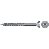 fischer Spanplattenschraube ClassicFast II 4,0x50 Senkkopf TX 500 Stück, mit Teilgewinde, verzinkt