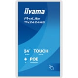 iiyama ProLite TW2424AS-W3P, Public Display weiß (matt), FullHD, IPS, Touchscreen, POE, HDMI, USB