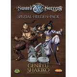 Asmodee Sword & Sorcery: Die Alten Chroniken - Genryu/Shakiko Spezial-Helden-Pack , Brettspiel Erweiterung