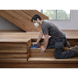 Bosch Professional Akku-Schwingschleifer GSS 18V-18 Professional solo, 18Volt blau/schwarz, ohne Akku und Ladegerät, in L-BOXX