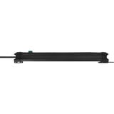 Brennenstuhl Premium-Line Steckdosenleiste 6-fach, 2x USB schwarz, 3 Meter Kabel, USB-A, USB-C, mit Sicherheitsschalter