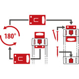 Brennenstuhl Premium-Line Steckdosenleiste 6-fach, 2x USB schwarz, 3 Meter Kabel, USB-A, USB-C, mit Sicherheitsschalter