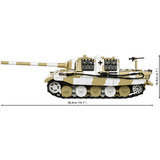 COBI Panzerjäger TIGER Ausf. B Jagdtiger, Konstruktionsspielzeug 