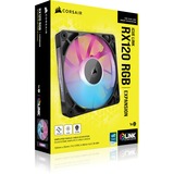 Corsair iCUE LINK RX120 RGB, Gehäuselüfter schwarz