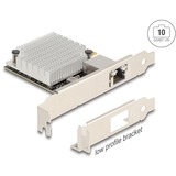 DeLOCK PCI Express x4 Netzwerkkarte 10 Gigabit LAN 1 x RJ45 AQC107S, LAN-Adapter 