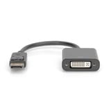 Digitus Adapter / Konverter DisplayPort > DVI schwarz, 15cm 