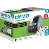 Dymo LabelWriter 550 ValuePack, Etikettendrucker schwarz/grau, USB, 2147591, inkl. 4 Rollen Original Dymo-Etiketten