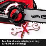EINHELL Power X-Change Akku-Kettensäge FORTEXXA 18/30, 18Volt rot/schwarz, ohne Akku und Ladegerät