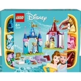 LEGO 43219 Disney Princess Kreative Schlösserbox, Konstruktionsspielzeug 