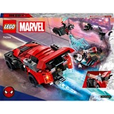 LEGO 76244 Marvel Miles Morales vs. Morbius, Konstruktionsspielzeug 