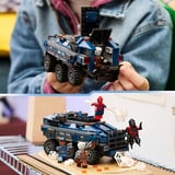 LEGO 76349 Marvel Super Heroes Spider-Man Jagt den Gefängnistransporter, Konstruktionsspielzeug 