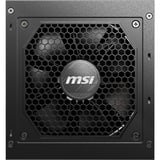 MSI MAG A850GL PCIE5, PC-Netzteil schwarz, 1x 12VHPWR, 4x PCIe, Kabelmanagement, 850 Watt