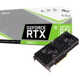 PNY GeForce RTX 3060 Ti VERTO Dual Fan 8GB , Grafikkarte 3x DisplayPort, 1x HDMI 2.1