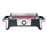 Severin eBBQ Elektrogrill SENOA BOOST S, mit Stand schwarz/edelstahl, 3.000 Watt, mit BoostZone