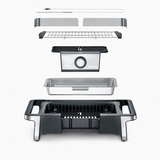 Severin eBBQ Elektrogrill SENOA BOOST S, mit Stand schwarz/edelstahl, 3.000 Watt, mit BoostZone