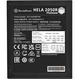 SilverStone SST-HA2050R-PM, PC-Netzteil schwarz, 2x 12VHPWR, 14x PCIe, Kabelmanagement, 2050 Watt