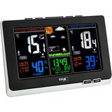 TFA Funk-Wetterstation mit Farbdisplay SPRING schwarz/silber