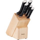 Tefal Holz Messerblock Ice Force K232S5 holz/schwarz, 5-teilig