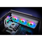 Thermaltake TH420 V2 ARGB Sync All-In-One Liquid Cooler Snow Edition, Wasserkühlung weiß