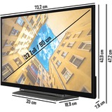 Toshiba 32LK3C63DAY, LED-Fernseher 80 cm(32 Zoll), schiefer, FullHD, HDR, Triple Tuner