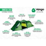 Vango Tunnelzelt Omega 350 grün/grau