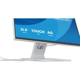 iiyama ProLite T2252MSC-W2AG, LED-Monitor 54.6 cm (21.5 Zoll), weiß (matt), FHD, IPS, Touchscreen, HDMI, DP, USB-Hub