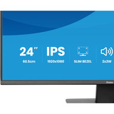 iiyama ProLite X2493HSU-B1, LED-Monitor 60.5 cm (23.8 Zoll), schwarz (matt), FullHD, IPS, HDMI, DP, USB-Hub, Adaptive-Sync, 120Hz Panel