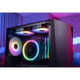 Aerocool Wave-G-BK-v3, Tower-Gehäuse schwarz, Gehärtetes Glas