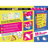 Asmodee Taco Katze Plüsch Käse Pizza, Kartenspiel 