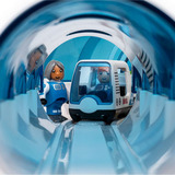BRIO World - Space Deluxe Train Set, Spielfahrzeug 