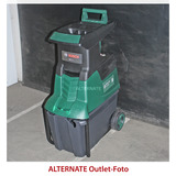 Bosch Leisehäcksler AXT 22 D, Fräswalze grün/schwarz, 2.200 Watt