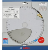 Bosch PRO Wood Kreissägeblatt 216 mm 2 Stück, Promo-Pack