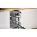 Bosch SPI6EMS21E  Serie 6, Spülmaschine edelstahl (gebürstet), 45 cm, Home Connect