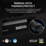Corsair RM850e (3rd Gen), PC-Netzteil schwarz, 1x 12-Pin High Power GPU, 3x PCIe, Kabelmanagement, 850 Watt