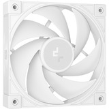 DeepCool CL6600 WH, Tower-Gehäuse weiß/holz, Tempered Glass