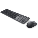 Dell Pro 7 ultraflache Tastatur und Maus (KM726), Desktop-Set schwarz, DE-Layout, Scherenmechanik
