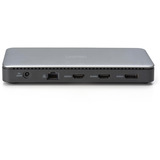 Digitus 11 Port USB-C Dockingstation grau/schwarz