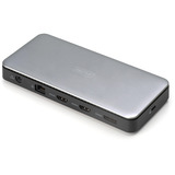 Digitus 11 Port USB-C Dockingstation grau/schwarz