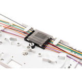 Digitus LWL Crimpspleißschutz, mit Telekomzulassung TS0338/96, Kabelführung silber, 150 Stück