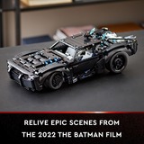 LEGO 42127 Technic Batmans Batmobil, Konstruktionsspielzeug Bausatz aus dem Batman-Film von 2022 mit Leuchtsteinen
