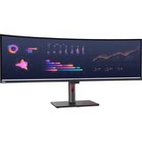 Lenovo ThinkVision P49w-30, LED-Monitor 125 cm (49 Zoll), schwarz, Thunderbolt 4, HDMI, DisplayPort