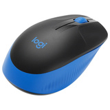 Logitech M190, Maus schwarz/blau