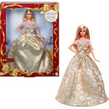 Barbie Signature 2025 Holiday Barbie-Puppe blond
