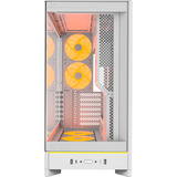 Montech HS02 PRO, Tower-Gehäuse weiß, Tempered Glass x 2
