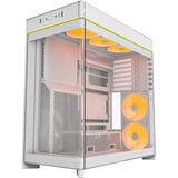Montech HS02 PRO, Tower-Gehäuse weiß, Tempered Glass x 2